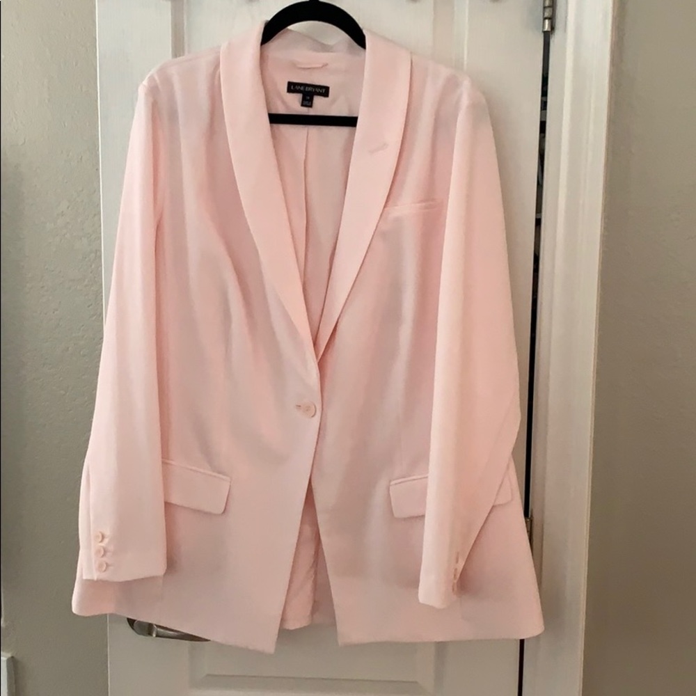 Pink blazer
